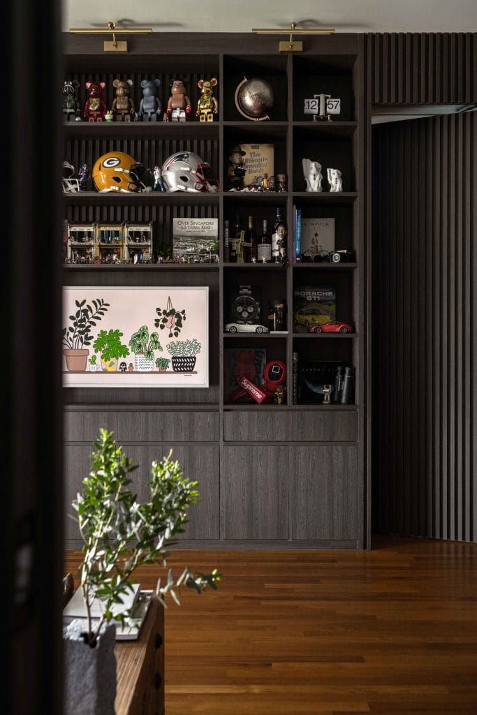 dark interior